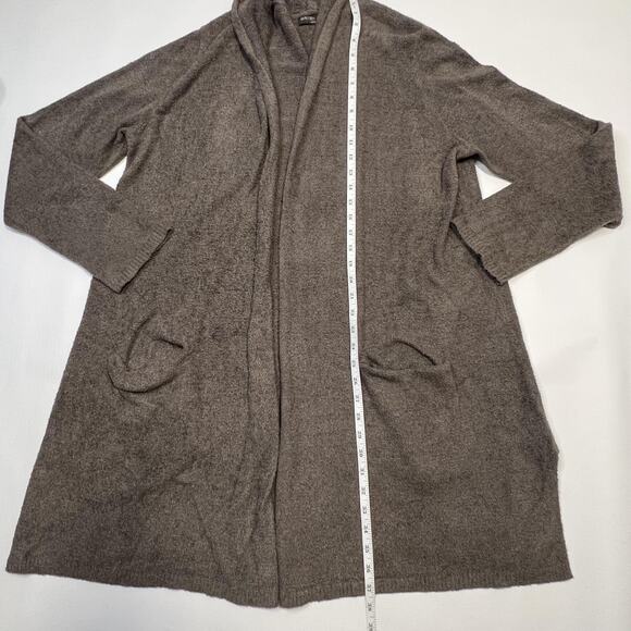 Barefoot Dreams Cardigan Womens Large Bamboo Chic Lite Knit Open Front Cozy - Picture 4 of 9